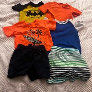 18 month Boy’s Swim Clothes,‎ 6 pieces total